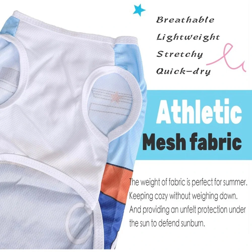 4 Pack Mesh Dog Shirts for Small Dogs - Picture 4 of 8